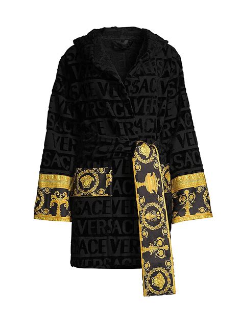 monogram versace|Versace monogram robe.